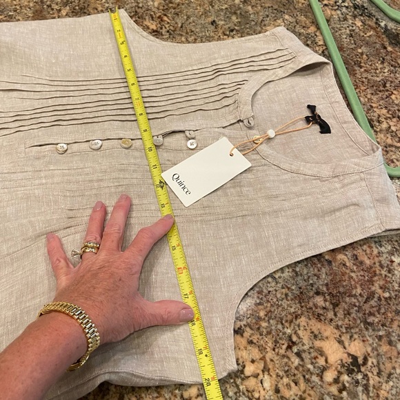 Quince 100% European Linen Swing Dress NWT - Picture 5 of 5